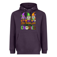 Plum Halloween with My Gnomes Heavyweight Hoodie - texasbilliewilder
