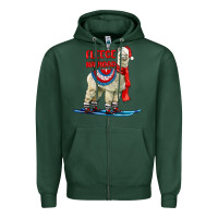 Sports Green Fleece Navidad Alpaca Zipper Hoodie - LillyAllenDesigns