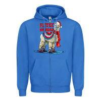 True Royal Fleece Navidad Alpaca Zipper Hoodie - LillyAllenDesigns