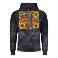 Cloud Black sunflower gemstone and mom with cowhide Vintage Hoodie - Artiststas