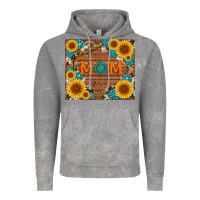 Sunflower Gemstone And Mom With Cowhide Vintage Hoodie | Teevron