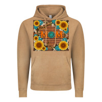 Vintage Camel sunflower gemstone and mom with cowhide Vintage Hoodie - Artiststas