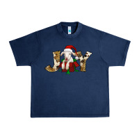 Navy joy christmas lamb Urban Heavy Tee - Jasminsmagicworld