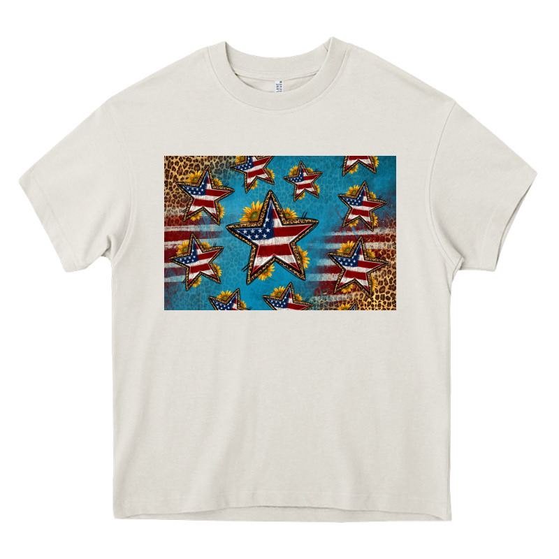 4th Of July Stars Skinny Metal Can Holder Heavy Core Tee by HRA Design Shop | Teevron