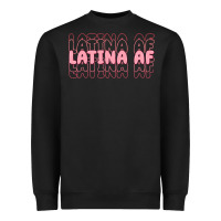 Black latina af Heavyweight Sweatshirt - MaliasSmallBusiness