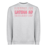 Heather Grey latina af Heavyweight Sweatshirt - MaliasSmallBusiness