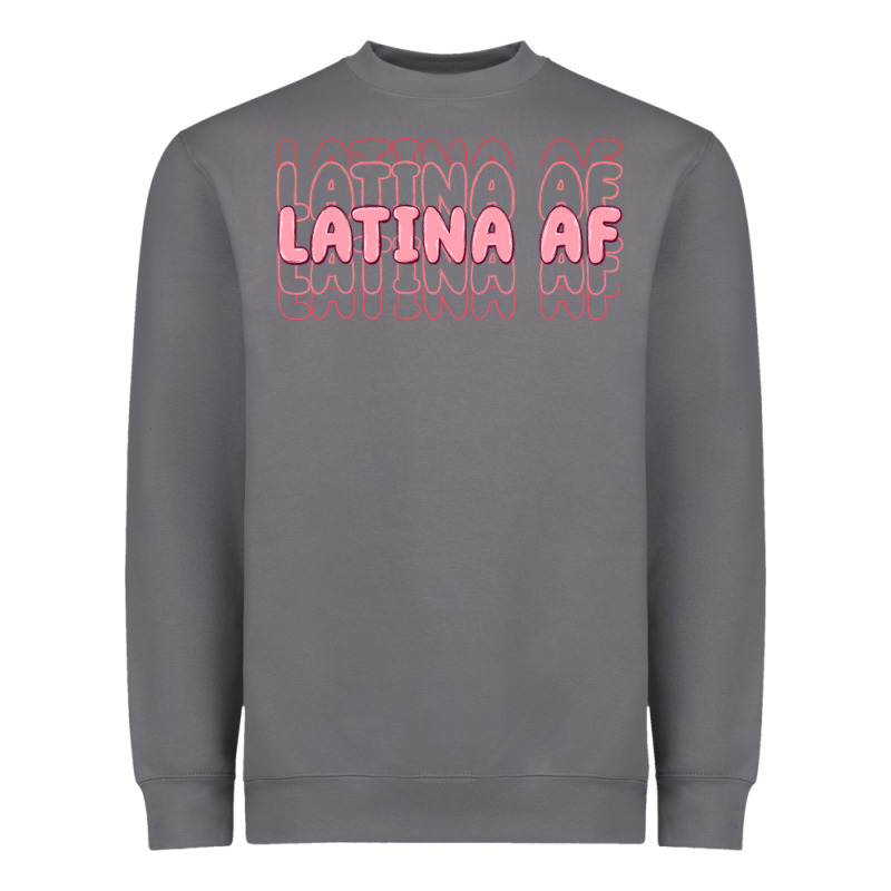 Latina Af Heavyweight Sweatshirt by MaliasSmallBusiness | Teevron