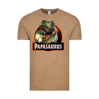 Vintage Coffee Western Papasaurus Papa Dinosaur Vintage Tee - LillyAllenDesigns