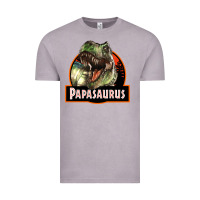 Vintage Zinc Western Papasaurus Papa Dinosaur Vintage Tee - LillyAllenDesigns