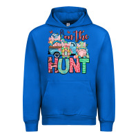 Cobalt Easter gnomes on the hunt Urban Hoodie - OliviaCreatesArt