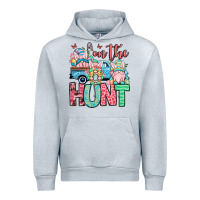 Heather Grey Easter gnomes on the hunt Urban Hoodie - OliviaCreatesArt