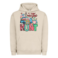 Pigment French Oak Easter gnomes on the hunt Urban Hoodie - OliviaCreatesArt