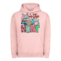 Pigment Salmon Easter gnomes on the hunt Urban Hoodie - OliviaCreatesArt