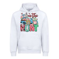 White Easter gnomes on the hunt Urban Hoodie - OliviaCreatesArt