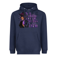 Navy In a World Full of Princesses Be a Witch Heavyweight Hoodie - texasbilliewilder