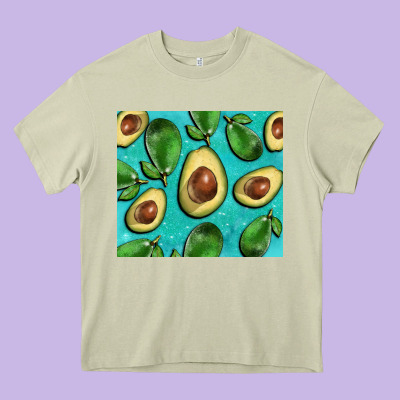 Avacadoblue Tumbler Heavy Core Tee Designed By Barkaloodesign