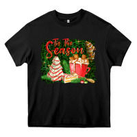 Black tis the season Heavy Core Tee - FaDigitalArtStudio