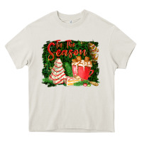 Cream tis the season Heavy Core Tee - FaDigitalArtStudio
