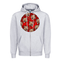 Christmas Pig Zipper Hoodie | Teevron