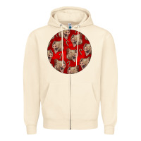 Sandshell christmas pig Zipper Hoodie - LillyAllenDesigns