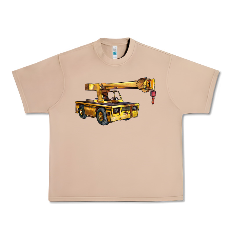 Carry Deck Crane Urban Heavy Tee by LillyAllenDesigns | Teevron