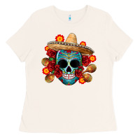 Bone mexico skull Ladies Tee - CTS Tumbler Store