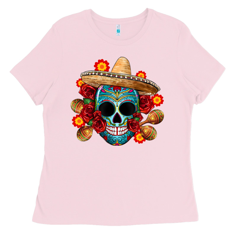 Mexico Skull Ladies Tee by CTS Tumbler Store | Teevron