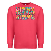 Cardinal Hunny Bunny Easter Premium Sweatshirt - NancyCooperArtShop
