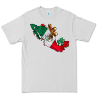 Dove Grey mexico Premium Tee - CowhideDigitalArt