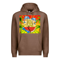Chestnut the beach is calling Premium Hoodie - TumblerDesignByShophia