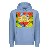 Colony Blue the beach is calling Premium Hoodie - TumblerDesignByShophia