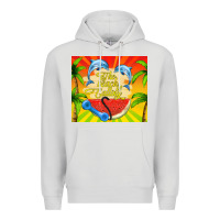 Dove Grey the beach is calling Premium Hoodie - TumblerDesignByShophia