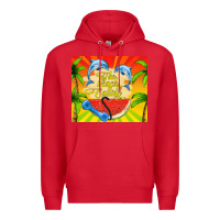 Red the beach is calling Premium Hoodie - TumblerDesignByShophia