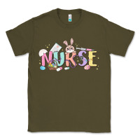 Army Green easter nurse Classic Tee - MaliasSmallBusiness