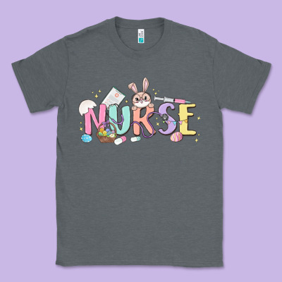 Easter Nurse Classic Tee Designed By Maliassmallbusiness