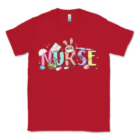 Red easter nurse Classic Tee - MaliasSmallBusiness
