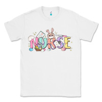 White easter nurse Classic Tee - MaliasSmallBusiness