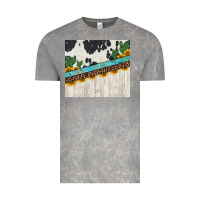 Cloud Rock cowhide sunflowers cactus Vintage Tee - Jasminsmagicworld