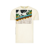 Vintage Arctic cowhide sunflowers cactus Vintage Tee - Jasminsmagicworld
