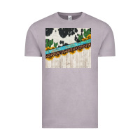 Vintage Zinc cowhide sunflowers cactus Vintage Tee - Jasminsmagicworld