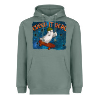 Sage Creep It Real Heavyweight Hoodie - texasbilliewilder