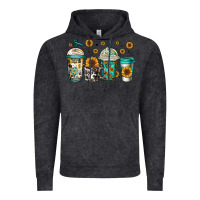 Vintage Black sunflowers coffee cups Vintage Hoodie - Jasminsmagicworld