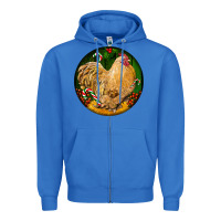 True Royal cochin rooster christmas Zipper Hoodie - LillyAllenDesigns