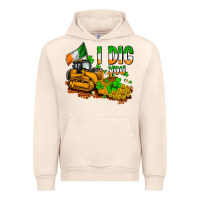 Sandshell I dig you St. Patrick's Urban Hoodie - OliviaCreatesArt