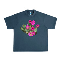 Midnight Navy strawberry hedgehog cactus Urban Heavy Tee - LillyAllenDesigns
