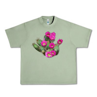 Oil Green strawberry hedgehog cactus Urban Heavy Tee - LillyAllenDesigns