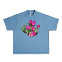 Pebble Blue strawberry hedgehog cactus Urban Heavy Tee - LillyAllenDesigns