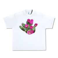 White strawberry hedgehog cactus Urban Heavy Tee - LillyAllenDesigns