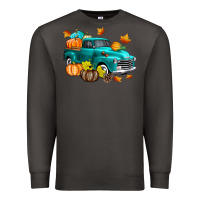 Smoke Fall Farm Truck Premium Sweatshirt - texasbilliewilder