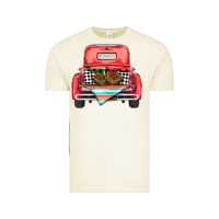 Vintage Arctic Christmas truck Vintage Tee - BarkalooDesign